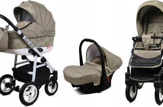 Notre test de la poussette BabyLux Alu Way 3 en 1
