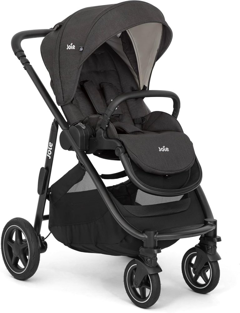 Poussette Joie Versatrax, assise réversible, compatible coque et nacelle